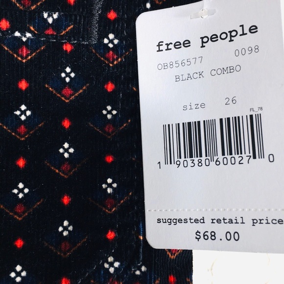 NWT Free People Vintage Style Joani Corduroy Mini Skirt. 26 - Picture 6 of 7